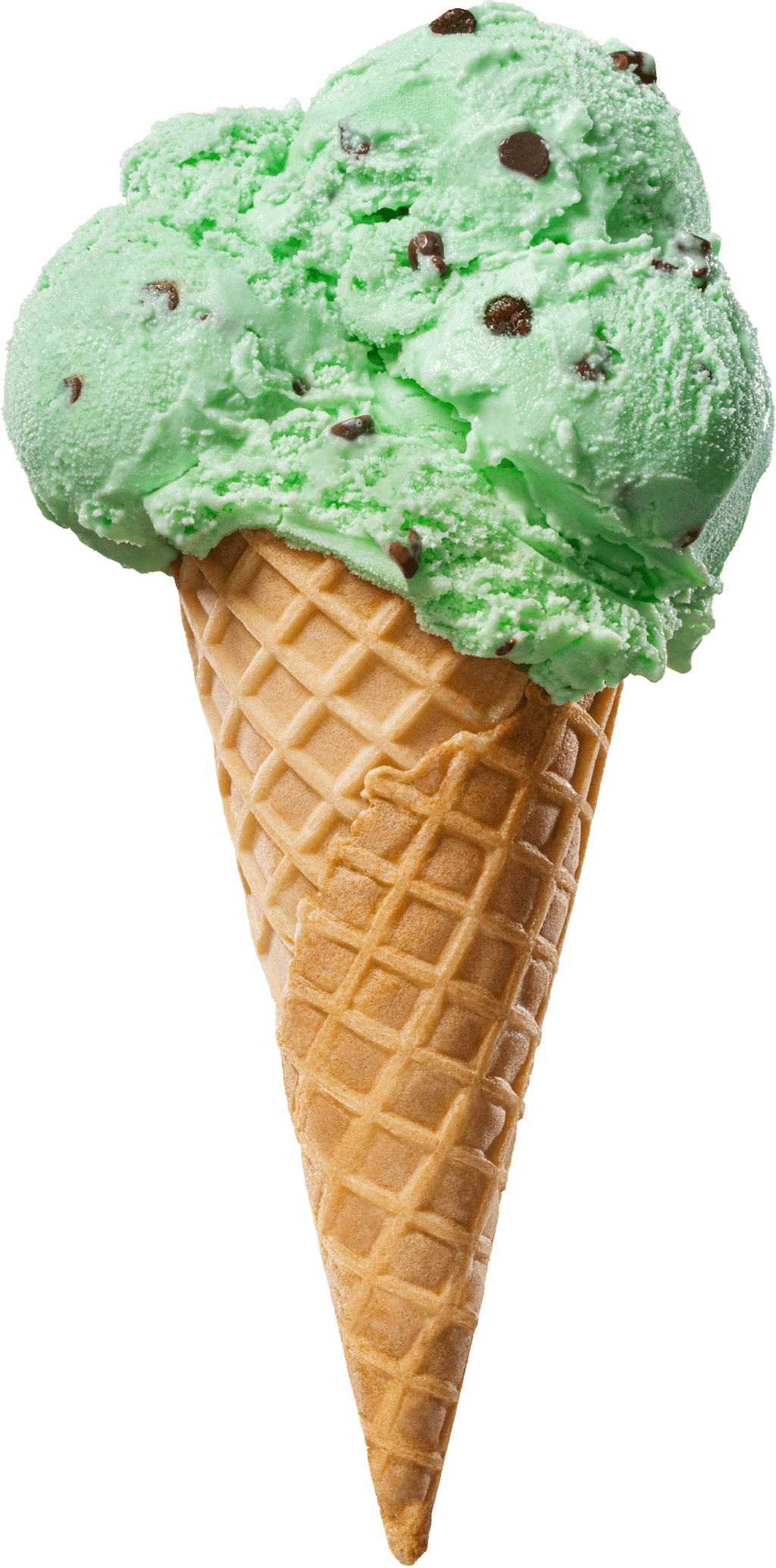 Mint chocolate chip love at first scoop